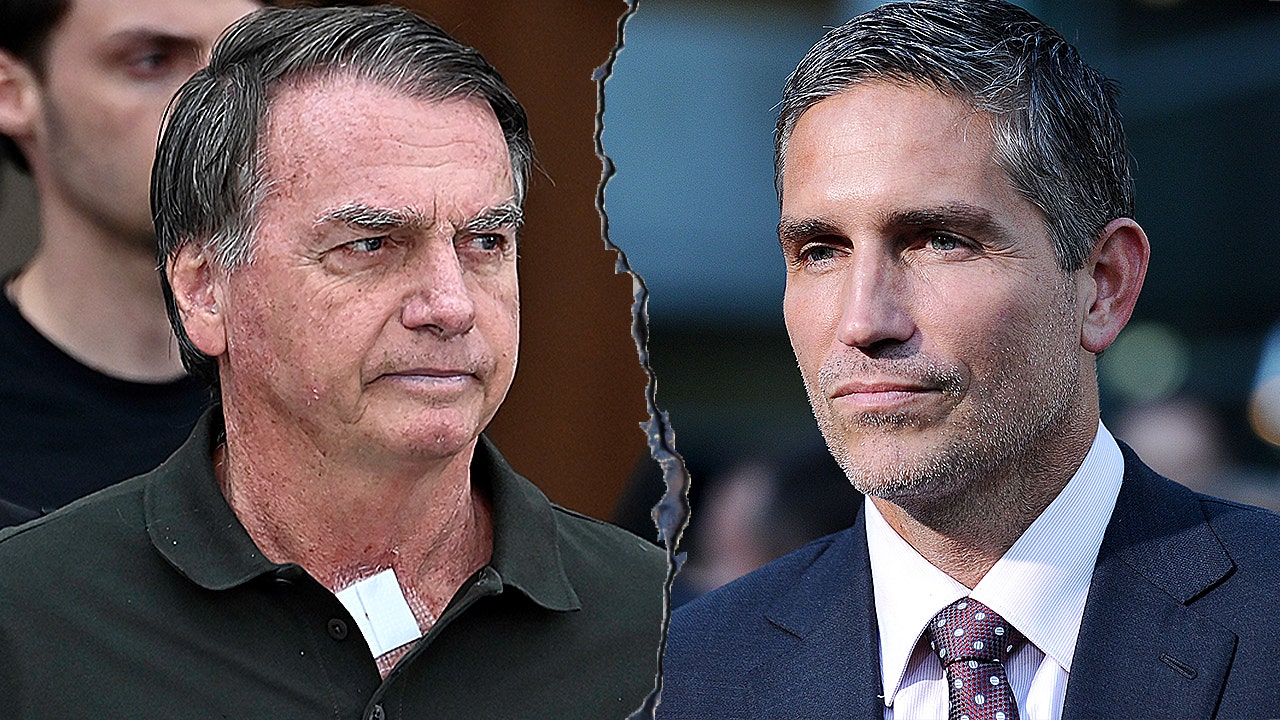 Jim Caviezel starring in Bolsonaro biopic as son of jailed former president launches 2026 campaign