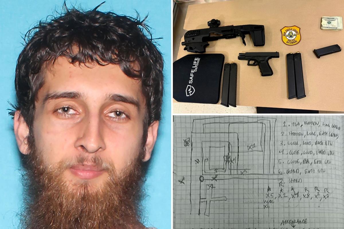 University of Delaware student arrested with car full of guns, plans to carry out mass shooting — and chilling note about ‘martyrdom’