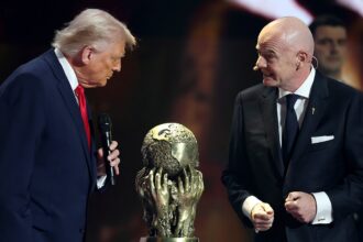 Trump awarded first-ever FIFA Peace Price at World Cup final draw