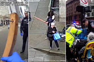 Horror video captures repeat offender allegedly attacking 75-year-old woman, gouging her eye with spiked stick