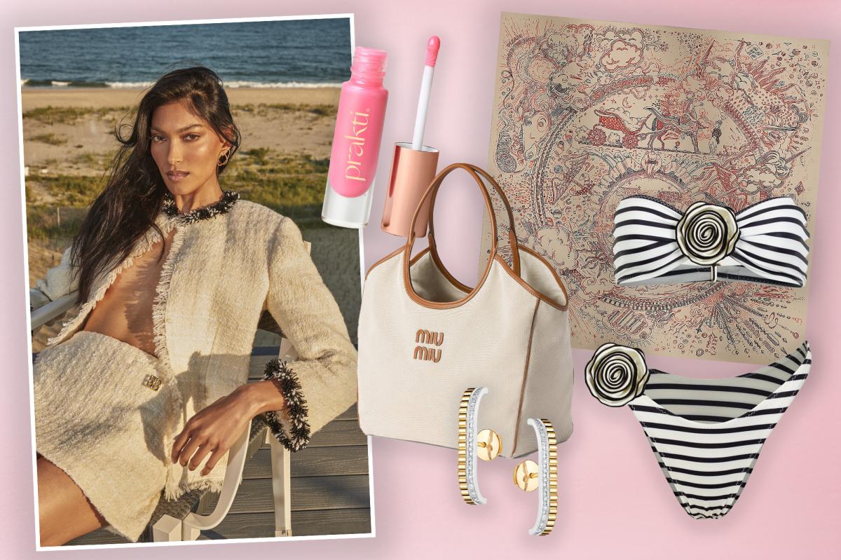 Model Pritika Swarup’s Magic City essentials: Bikini, Miu Miu bag, secret glow