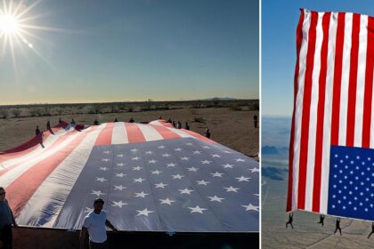 American skydivers reclaim world record from Libya with massive flag jump on Pearl Harbor Day