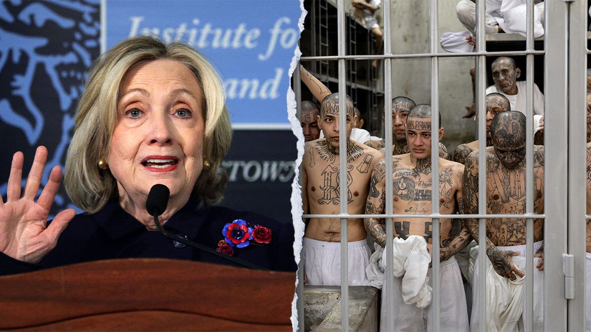Hillary Clinton, El Salvador CECOT prison