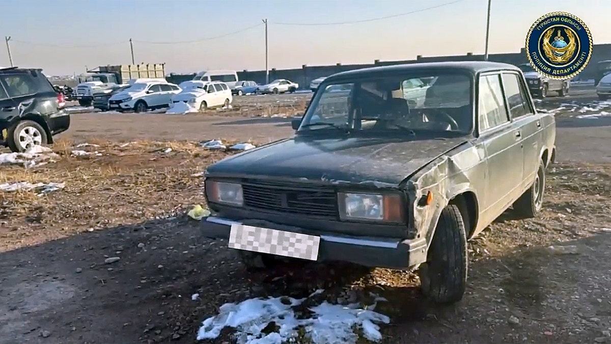 Joyride crashes into Christmas tree caught on video