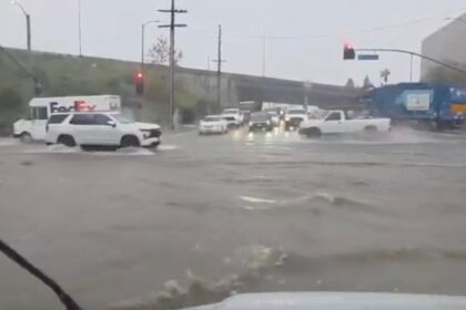 LA pounded with nearly half city’s annual rainfall in just 72 hours— killing sheriff’s deputy, 2 others