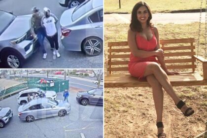 ‘Criminal illegal alien’ mom of Karoline Leavitt’s nephew seen being detained by ICE outside Mass. condo: video