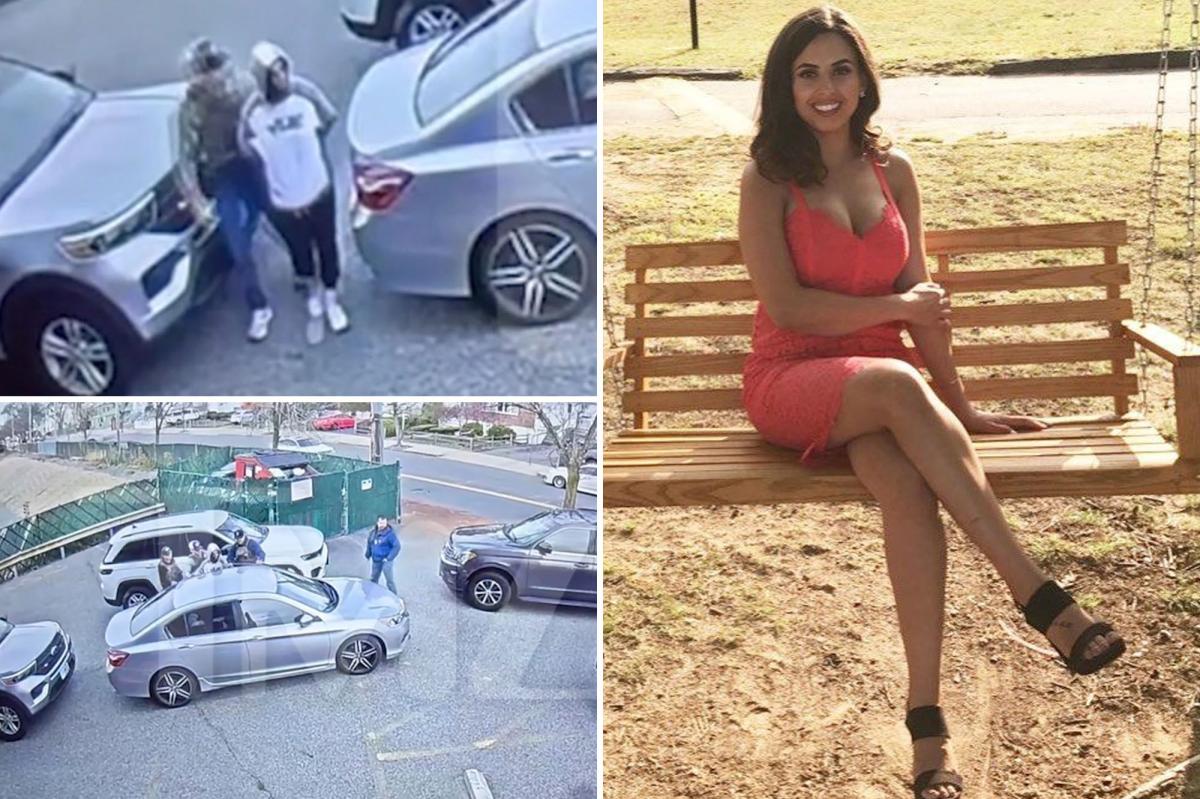 ‘Criminal illegal alien’ mom of Karoline Leavitt’s nephew seen being detained by ICE outside Mass. condo: video