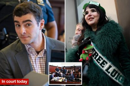 Luigi Mangione arrives in NYC court for pivotal hearing — sporting cuffs and a dapper suit