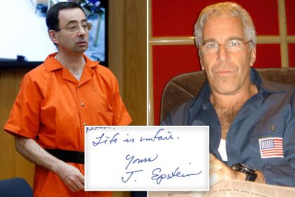 Purported Epstein letter that referenced President Trump is fake, DOJ says