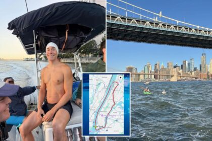 Exclusive | I swam 29 miles around Manhattan in handcuffs — I had no idea the danger I was in until I finished