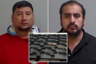 Two arrested after dozens of guns, including ‘cop-killer’ model, found in spare tire at southern border: DPS