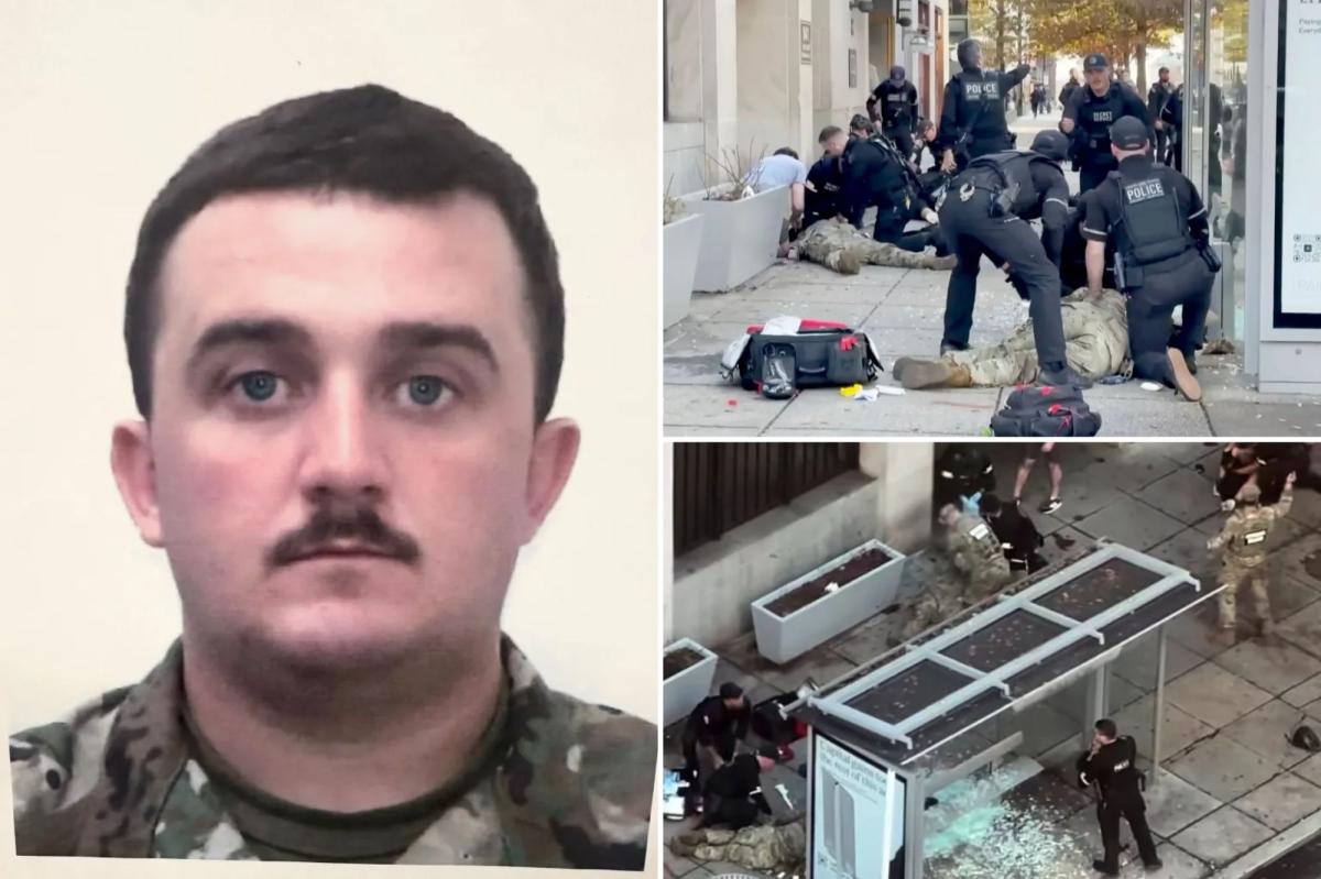 National Guard member Andrew Wolfe slowly healing after horrific shooting