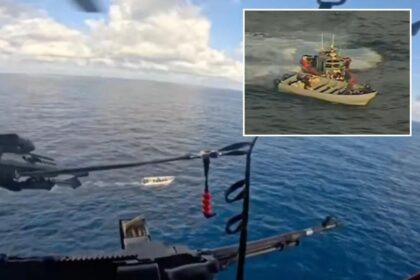 Coast Guard helicopter sniper takes out narco-boat engines, seizes more than 20,000 pounds of cocaine