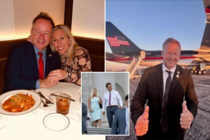 MTG gets engaged to Trump-loving White House reporter ahead of exit from Congress: ‘Happily ever after’