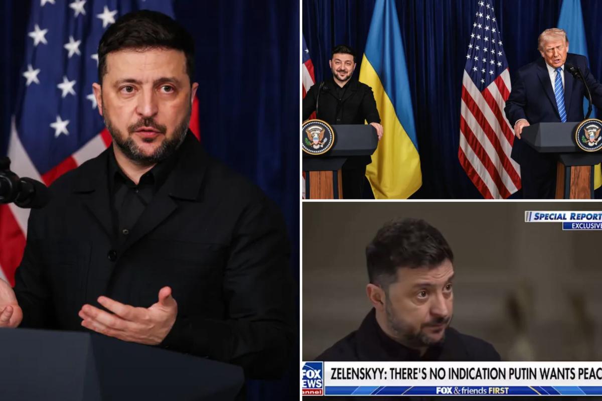 Zelensky splits with Trump, doubts Putin wants peace in Ukraine: ‘I don’t see it’