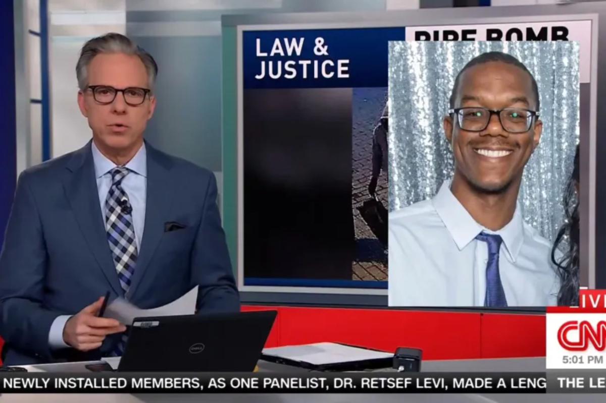 CNN’s Jake Tapper skewered for calling black DC pipe bomb suspect Brian Cole Jr. a ‘white man’ on air