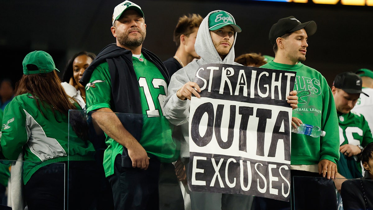 Eagles fans complain about their team