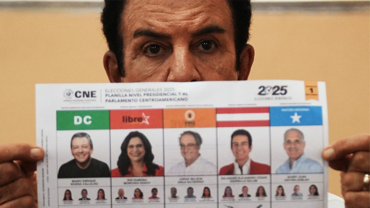 Presidential candidate Salvador Nasralla