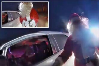 Elderly couple dressed as Santa Claus, Mrs.Claus pulled over for speeding in Ohio: ‘North Pole isn’t what it used to be!’