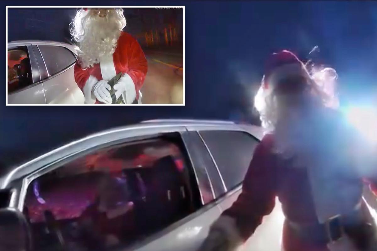 Elderly couple dressed as Santa Claus, Mrs.Claus pulled over for speeding in Ohio: ‘North Pole isn’t what it used to be!’