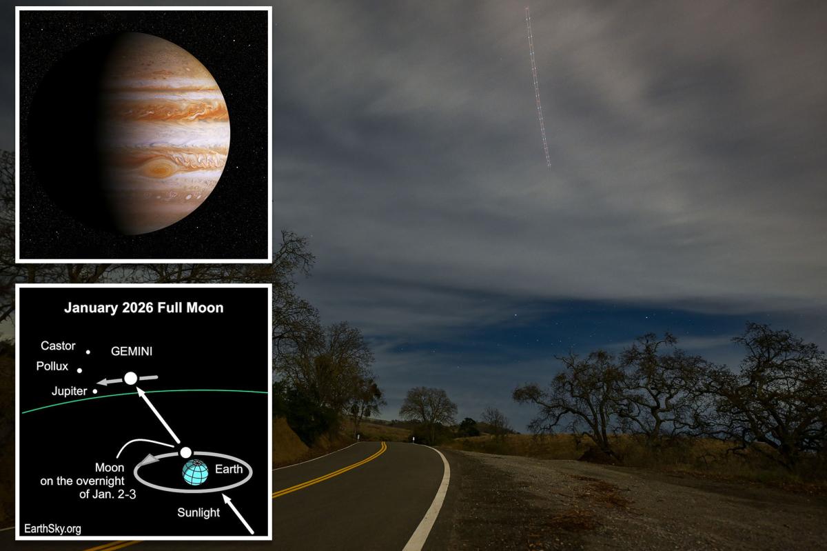 Here are some skywatching events to be on the lookout for in January — including the Wolf Moon