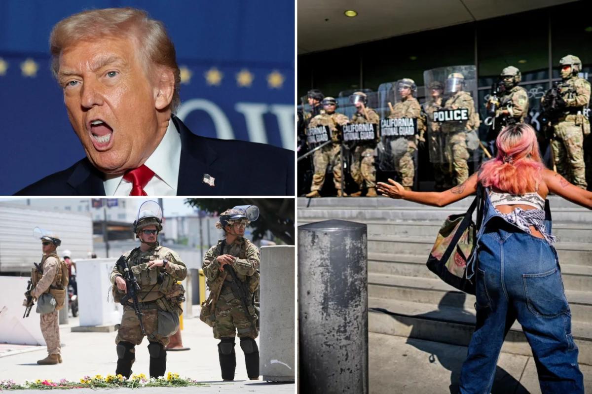 US judge blocks Trump’s National Guard deployment in Los Angeles, orders control returned to Newsom