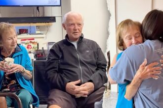 California family revives beloved Christmas tradition with surprise sleepover visit