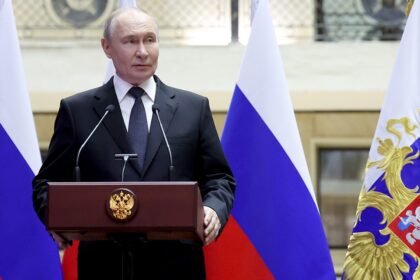 Putin derides European leaders as he insists Russia’s war goals in Ukraine will be met by force or diplomacy