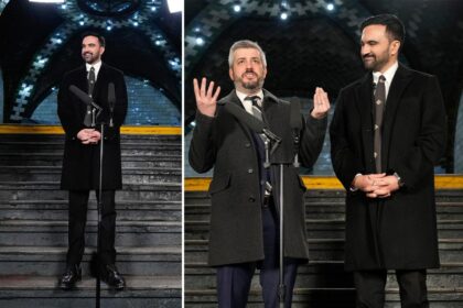 Mayor Zohran Mamdani names DOT veteran Mike Flynn as agency commissioner at swearing-in ceremony