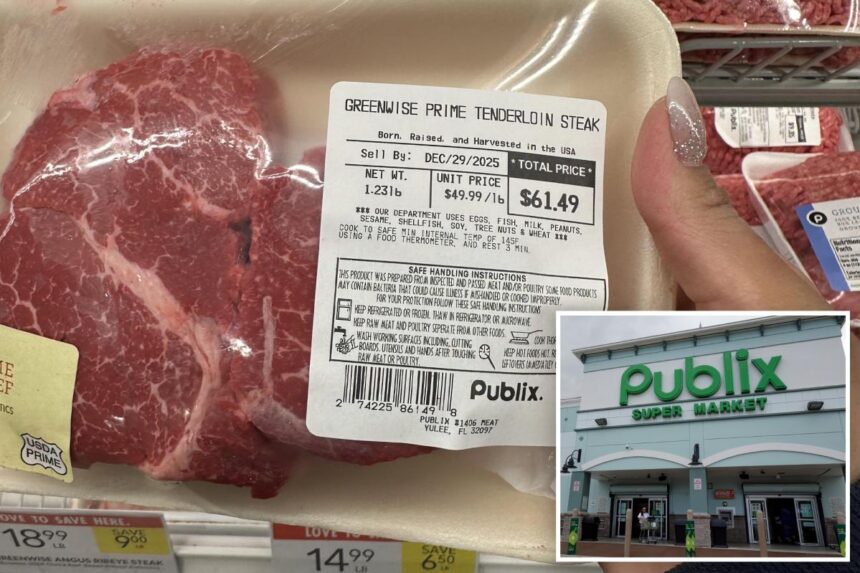 Florida’s favorite grocery store blasted by customers for ‘criminal’ meat prices