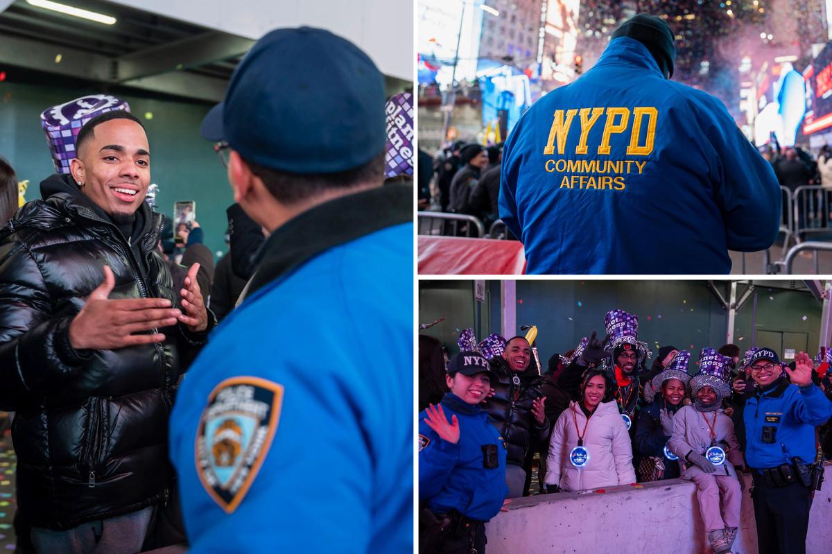 NYPD brought dozens of hearing  and visually impaired teens to NYE ball drop in Times Square: ‘Live out their dream’