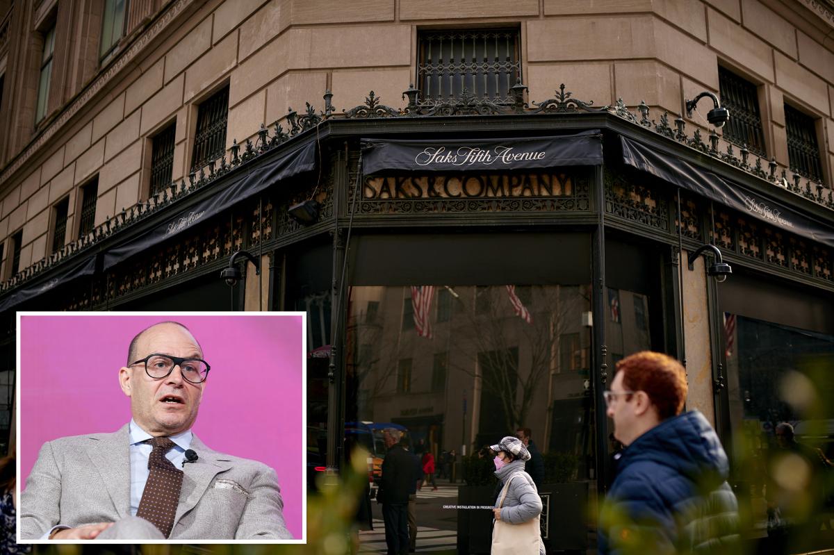 Exclusive | Saks owner races to raise B in financing as CEO steps down, possible bankruptcy looms: sources