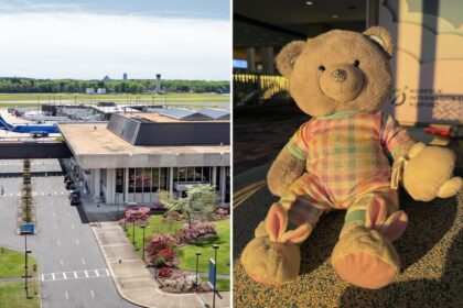 Airport takes to social media to reunite lost teddy bear with owner