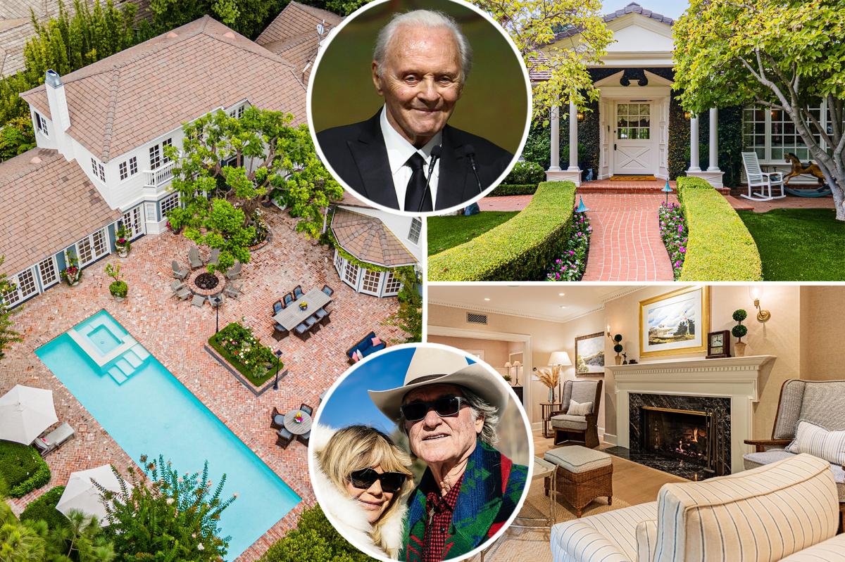 Exclusive | Sir Anthony Hopkins buys Goldie Hawn, Kurt Russell’s former LA home for m