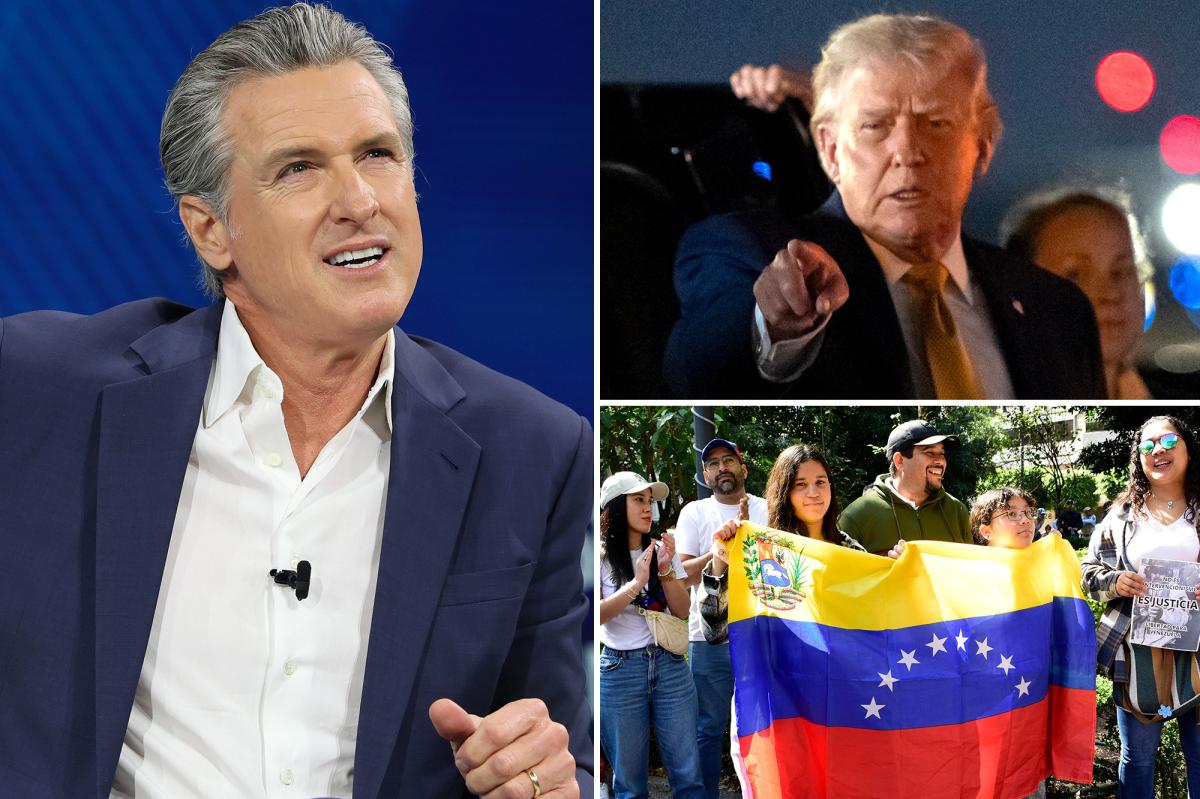 Gavin Newsom slams Trump for Maduro arrest, other top Dems join