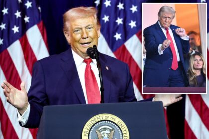 Trump jokes Melania is not a fan of his signature dance, says it’s ‘not presidential’