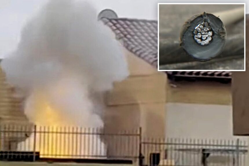 Thief zapped to death while trying to steal copper wiring as power knocked out to 2,500 Californians