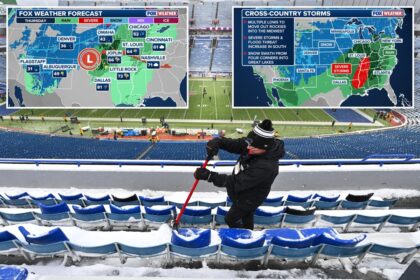 First of two powerful cross-country storms underway, leaving millions under severe weather and flood threat