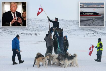 Trump says Greenland’s defense is ‘two dog sleds’ as he pushes for US acquisition of territory