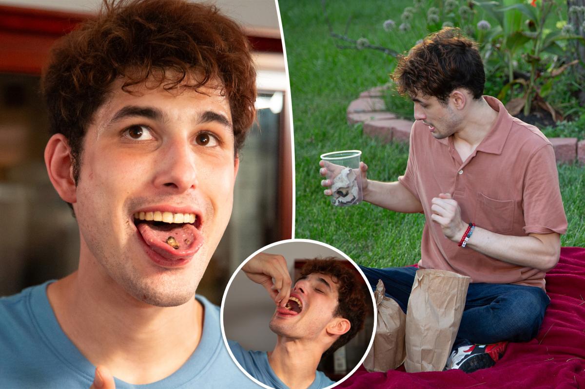 Exclusive | I eat up to 100 live bugs a day — I love being the ‘master of their destiny’ and how they ‘massage’ my tongue
