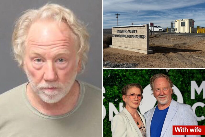 Heavily armed federal agents ram down door of Timothy Busfield’s NY home in dramatic raid after he surrendered on child sex abuse charges
