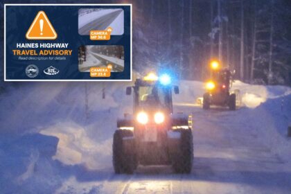 Alaska highway shuttered by avalanche after storms deliver historic rain and snow