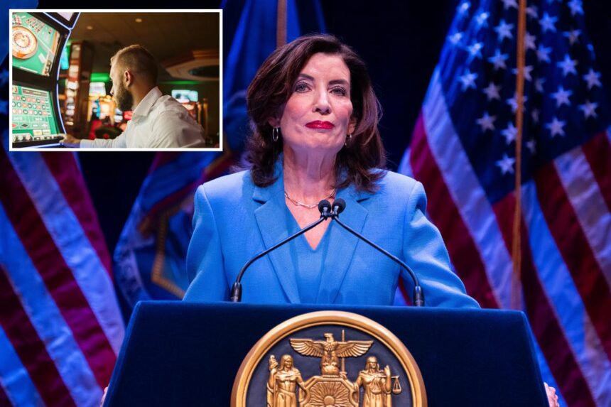 Hochul’s gambling addiction plan blasted as hypocrisy — as NYS readies for more casinos