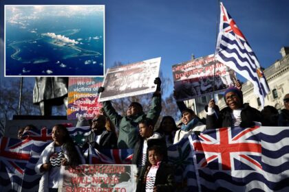 Trump calls UK’s Chagos deal with Mauritius an ‘act of total weakness’