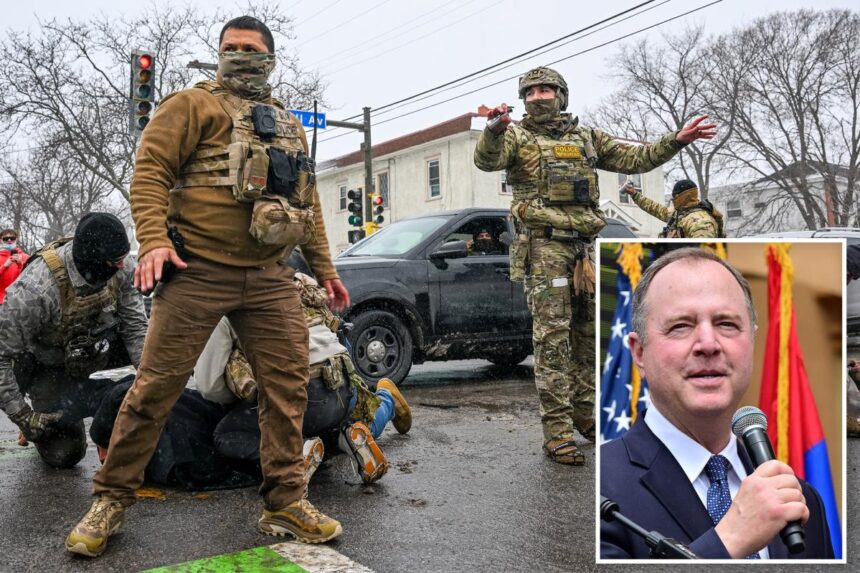 Sen. Adam Schiff threatens government shutdown over ICE funding: ‘Not another dime’