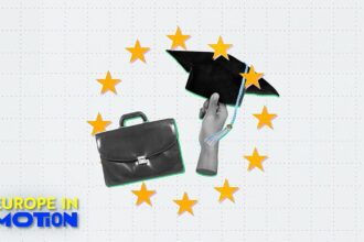 Where in Europe do students work the most alongside their studies?