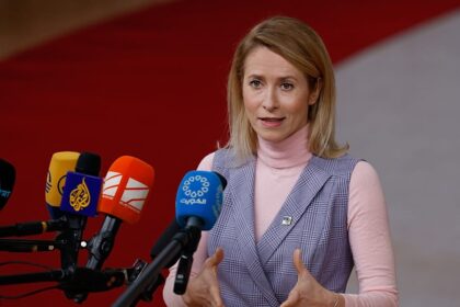 Kaja Kallas to push new Iran sanctions after deadly crackdown