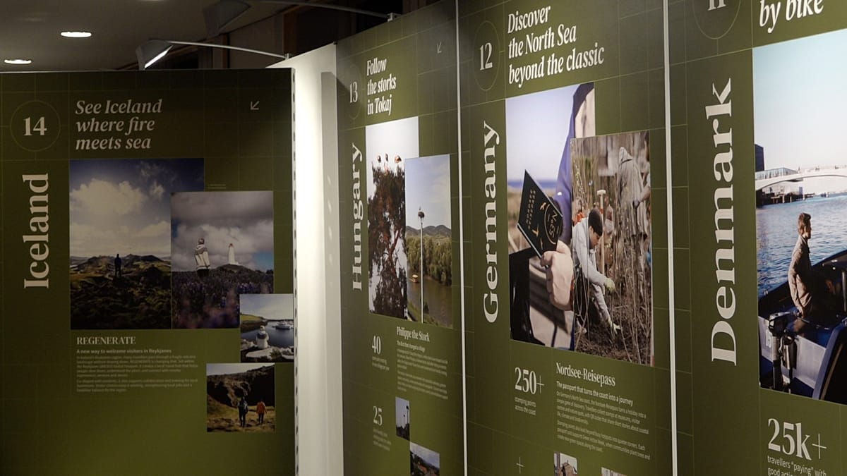 Sustainable tourism projects celebrated at EU exhibition