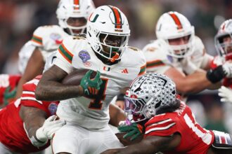 Miami upsets Ohio State for shocking CFP win, ends Buckeyes’ back-to-back national title hopes