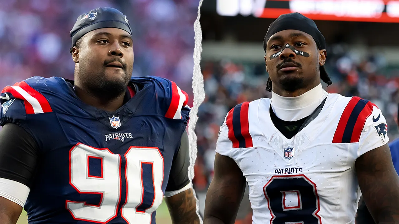 Patriots stars facing criminal allegations decline to answer questions from reporters about legal troubles